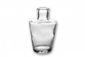 Glass vase bottle 55 cm, 1 pc in box